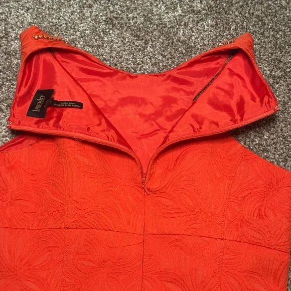 Laundry By Shelli Segal Women’s 8 Red Dress - Picture 11 of 15
